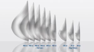 Sizers for breast enhancement 