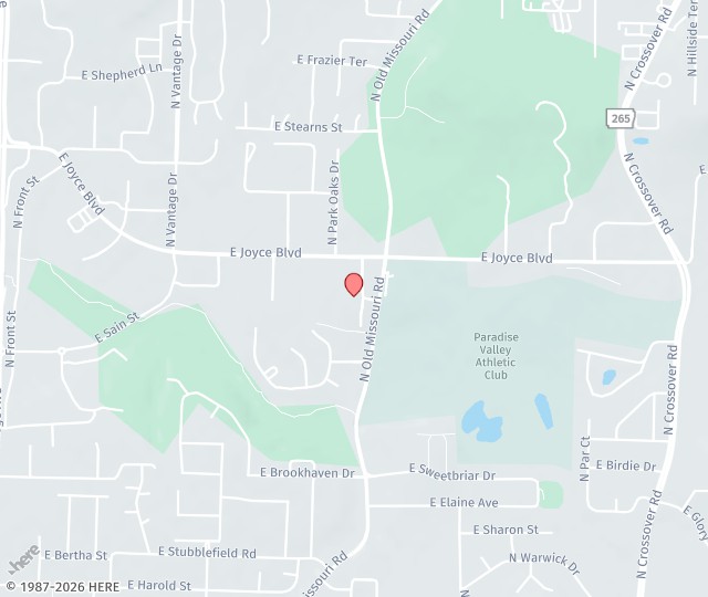 Location Map: 3733 North Business Drive Fayetteville, Arkansas 72703