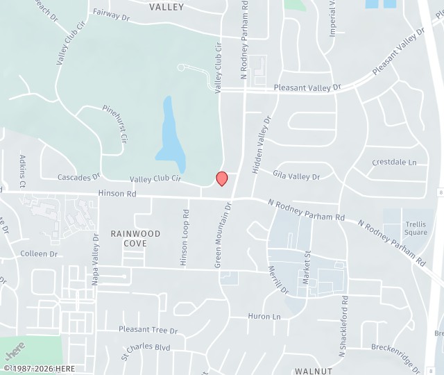 Location Map: 2200 North Rodney Parham Road, #200 Little Rock, Arkansas 72212